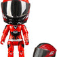 Motorcyclist Figures Transform Toy Motorcycle Helmets Deformed