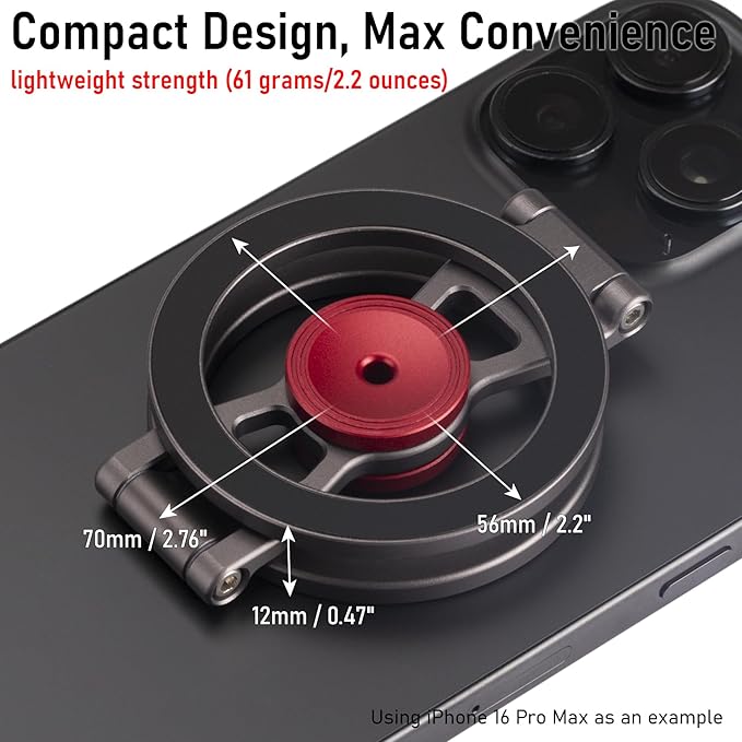Magnetic Phone Stand with Fidget Spinner | Double Side Holder Ring for iPhone 13/14/15/16/17