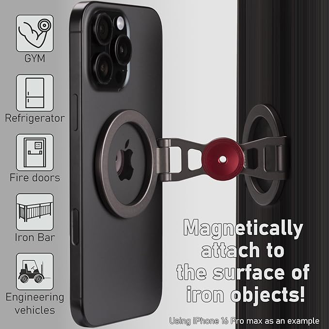 Magnetic Phone Stand with Fidget Spinner | Double Side Holder Ring for iPhone 13/14/15/16/17