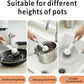 Rotating Dish Brush with Soap Dispenser, Non-Slip Long Handle (Pack of 2)