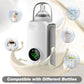 Portable Bottle Warmer, Travel-Friendly, Baby Milk Bottle Heating Rechargable