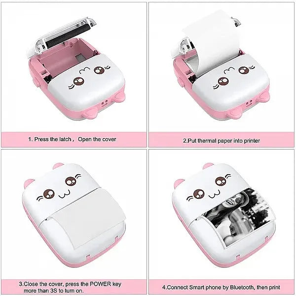 Mini Pocket Portable Wireless Printer